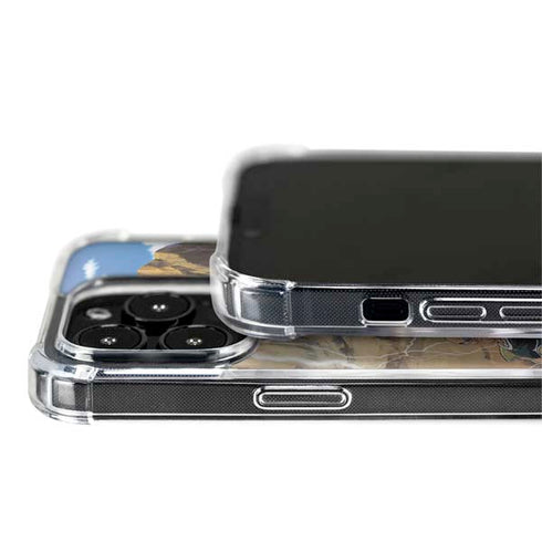Dragon Ball Z Goku Versus Saiyans iPhone 14 Pro MagSafe Case