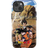 Dragon Ball Z Goku Versus Saiyans iPhone 15 Plus Impact Case