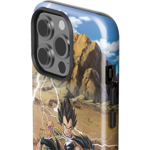 Dragon Ball Z Goku Versus Saiyans iPhone 15 Pro Impact Case
