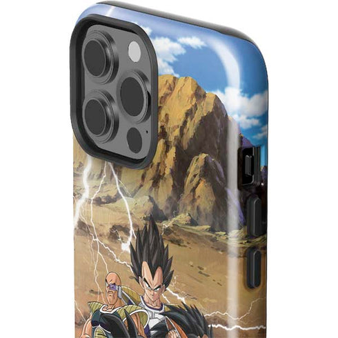 Dragon Ball Z Goku Versus Saiyans iPhone 15 Pro Max Impact Case