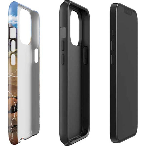 Dragon Ball Z Goku Versus Saiyans iPhone 15 Pro Max Impact Case
