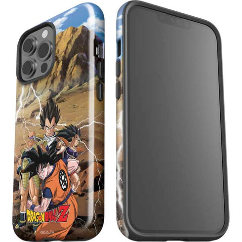 Dragon Ball Z Goku Versus Saiyans iPhone 15 Pro Max Impact Case