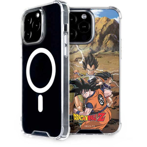 Dragon Ball Z Goku Versus Saiyans iPhone 15 Pro Max MagSafe Case