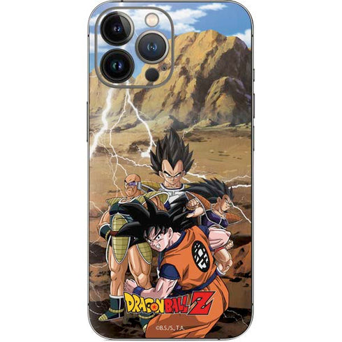 Dragon Ball Z Goku Versus Saiyans iPhone 15 Pro Max Skin