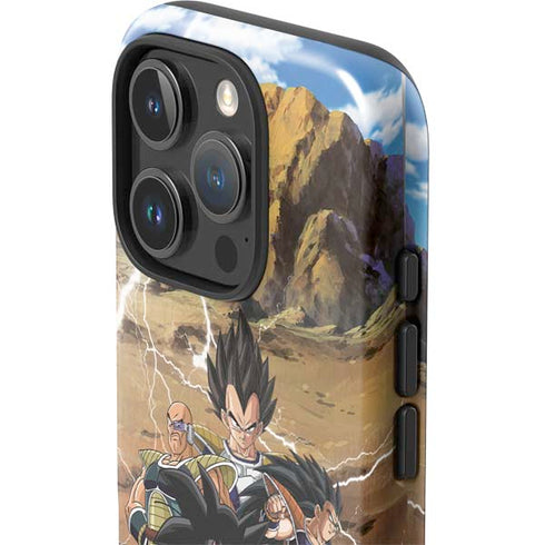 Dragon Ball Z Goku Versus Saiyans iPhone 16 Pro Impact Case