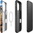 Dragon Ball Z Goku Versus Saiyans iPhone 16 Pro Magsafe Impact Case