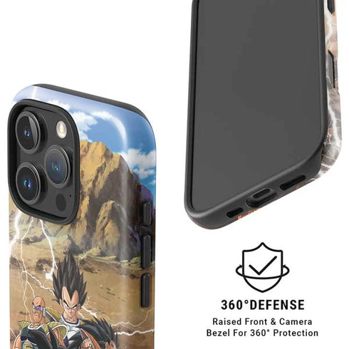 Dragon Ball Z Goku Versus Saiyans iPhone 16 Pro Magsafe Impact Case