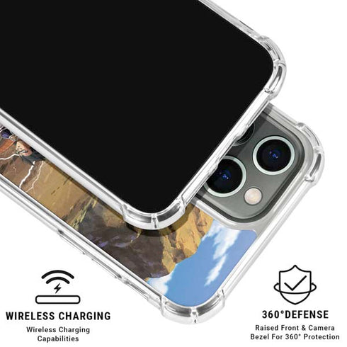 Dragon Ball Z Goku Versus Saiyans iPhone 16 Pro Max Clear Case