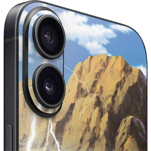 Dragon Ball Z Goku Versus Saiyans iPhone 16 Skin