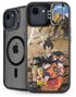 Dragon Ball Z Goku Versus Saiyans iPhone 16e Kickstand Case