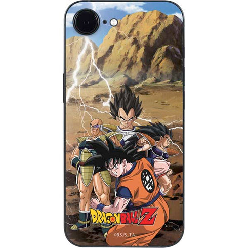Dragon Ball Z Goku Versus Saiyans iPhone 16e Skin