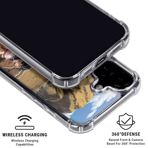 Dragon Ball Z Goku Versus Saiyans iPhone 17 MagSafe Case