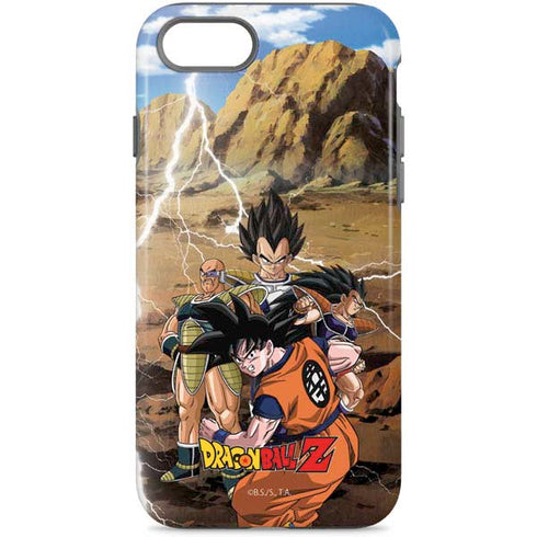 Dragon Ball Z Goku Versus Saiyans iPhone Cases
