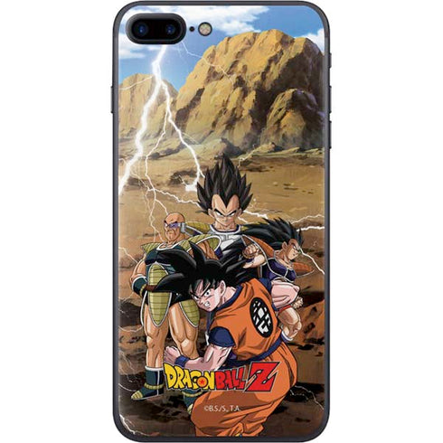 Dragon Ball Z Goku Versus Saiyans iPhone 8 Plus Skin