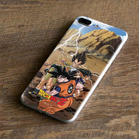 Dragon Ball Z Goku Versus Saiyans iPhone 8 Plus Skin