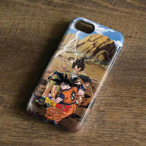 Dragon Ball Z Goku Versus Saiyans iPhone 8 Pro Case