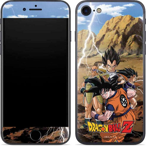 Dragon Ball Z Goku Versus Saiyans iPhone 8 Skin