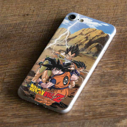 Dragon Ball Z Goku Versus Saiyans iPhone 8 Skin