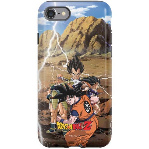 Dragon Ball Z Goku Versus Saiyans iPhone SE (2nd & 3rd Gen) Pro Case