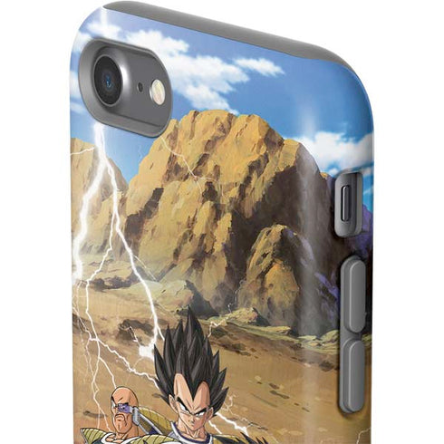 Dragon Ball Z Goku Versus Saiyans iPhone SE (2nd & 3rd Gen) Pro Case