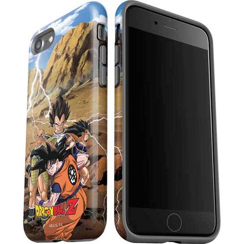 Dragon Ball Z Goku Versus Saiyans iPhone SE (2nd & 3rd Gen) Pro Case