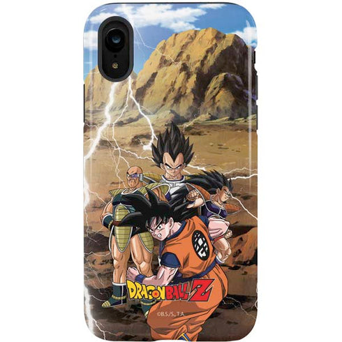 Dragon Ball Z Goku Versus Saiyans iPhone XR Pro Case