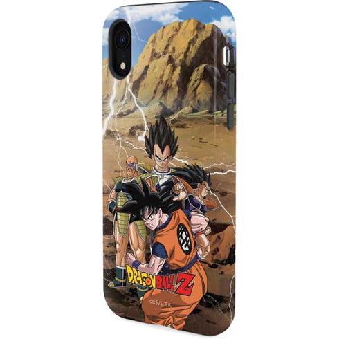 Dragon Ball Z Goku Versus Saiyans iPhone XR Pro Case
