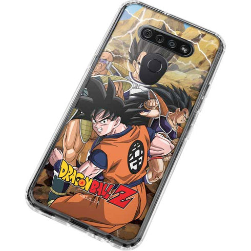 Dragon Ball Z Goku Versus Saiyans LG K51/Q51 Clear Case