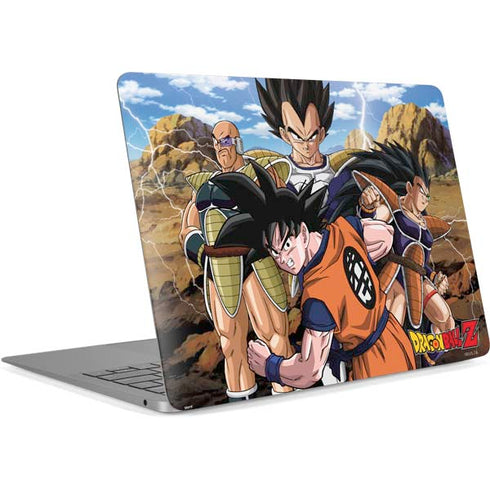Dragon Ball Z Goku Versus Saiyans Apple MacBook Air Skin