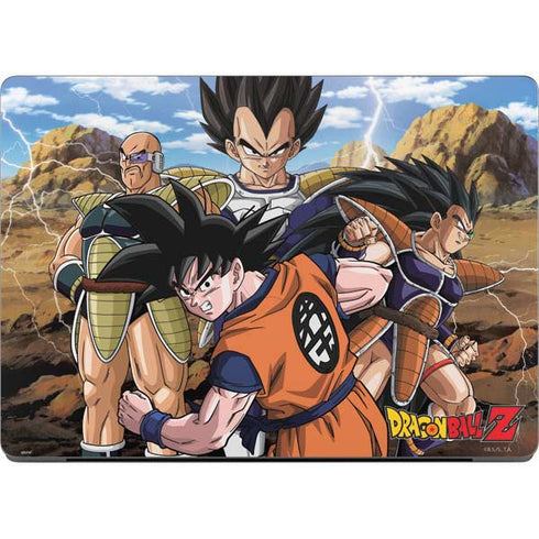 Dragon Ball Z Goku Versus Saiyans MacBook Pro 14in (2021-24) Skin