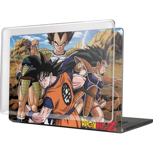 Dragon Ball Z Goku Versus Saiyans MacBook Pro 16in (2021-25) Case plus Skin