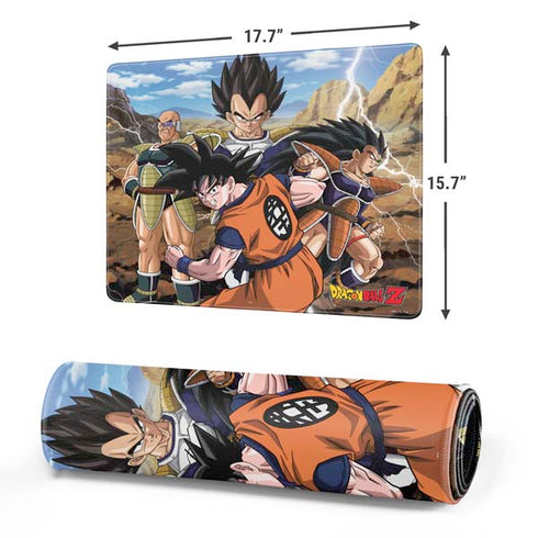 Dragon Ball Z Goku Versus Saiyans Gaming Mouse Pad