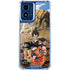 Dragon Ball Z Goku Versus Saiyans Moto G 5G (2024) Clear Case
