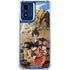Dragon Ball Z Goku Versus Saiyans Moto G Play 4G (2024) Clear Case