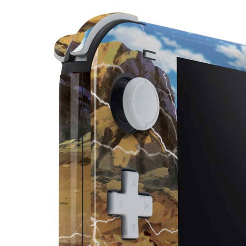 Dragon Ball Z Goku Versus Saiyans Nintendo Switch Lite Skin