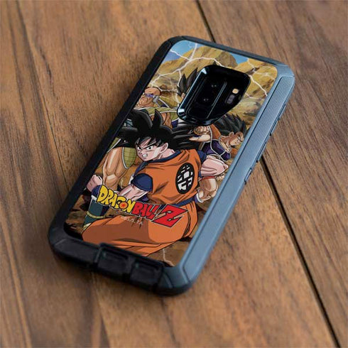Dragon Ball Z Goku Versus Saiyans Otterbox Defender Galaxy Skin