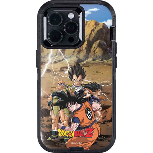 Dragon Ball Z Goku Versus Saiyans Otterbox Defender iPhone Skin