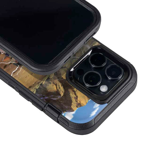 Dragon Ball Z Goku Versus Saiyans Otterbox Defender iPhone Skin