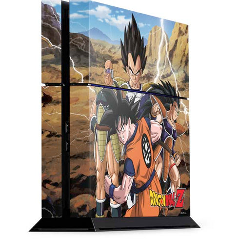 Dragon Ball Z Goku Versus Saiyans PS4 Console Skin