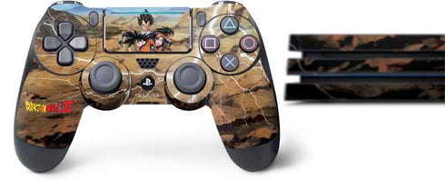 Dragon Ball Z Goku Versus Saiyans PS4 Pro Bundle Skin