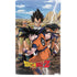 Dragon Ball Z Goku Versus Saiyans PS5 Slim Digital Edition Console Skin