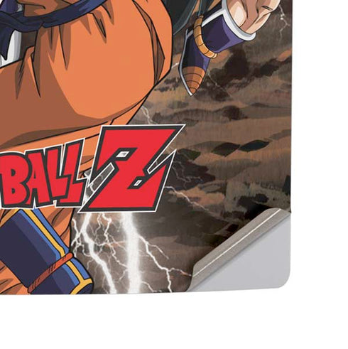 Dragon Ball Z Goku Versus Saiyans PS5 Slim Digital Edition Console Skin