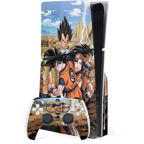 Dragon Ball Z Goku Versus Saiyans PlayStation PS5 Skins