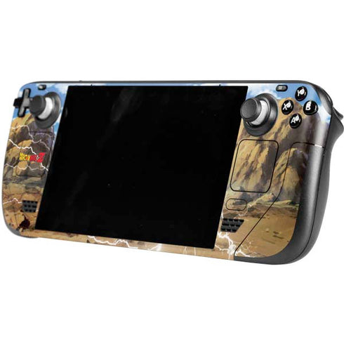 Dragon Ball Z Goku Versus Saiyans Steam Deck Handheld Gaming Computer OLED Skin