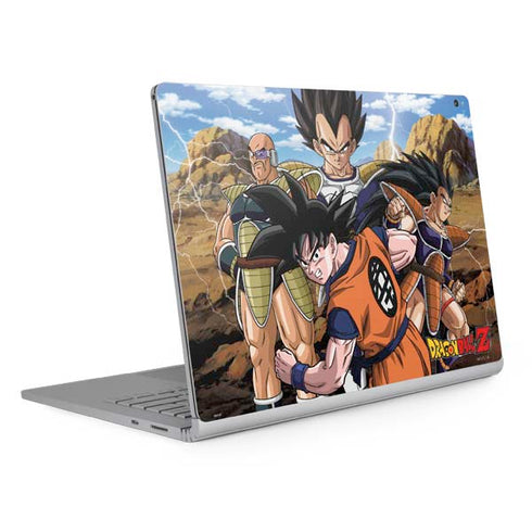 Dragon Ball Z Goku Versus Saiyans Surface Book 2 15in Skin