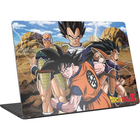 Dragon Ball Z Goku Versus Saiyans Surface Laptop 4 15in Skin