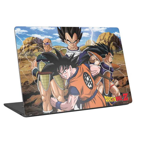 Dragon Ball Z Goku Versus Saiyans Universal Laptop 17in (13.8 x 10in) Skin