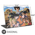 Dragon Ball Z Goku Versus Saiyans Universal Laptop 18in (14.6 x 10.6in) Skin
