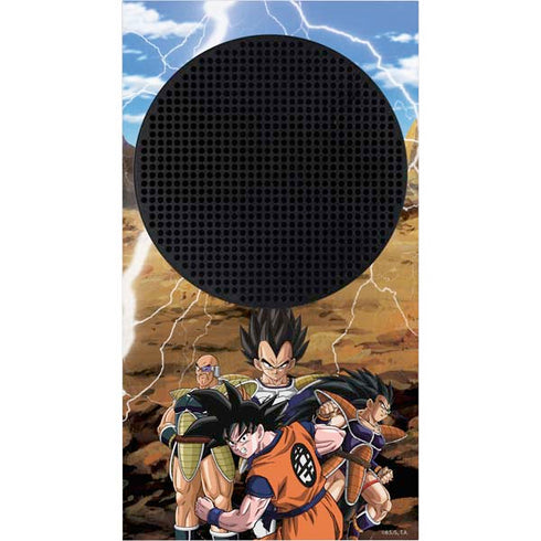 Dragon Ball Z Goku Versus Saiyans Xbox Series S Console Skin