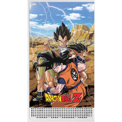 Dragon Ball Z Goku Versus Saiyans Xbox Series S Console Skin